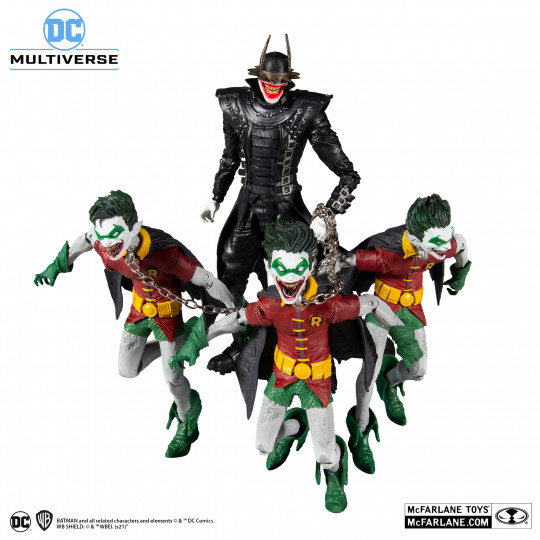 The Batman Who Laughs &Amp; Robins Of Earth -22 Multipack