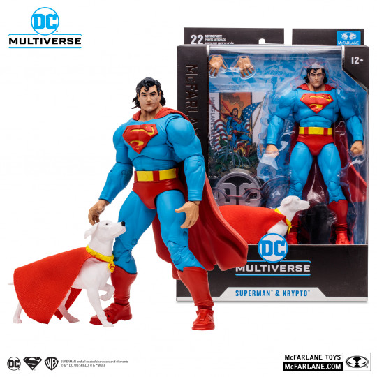 Superman &Amp; Krypto (Return Of Superman) Mcfarlane Collector Edition #9