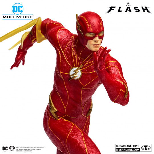The Flash Movie 12In Statue