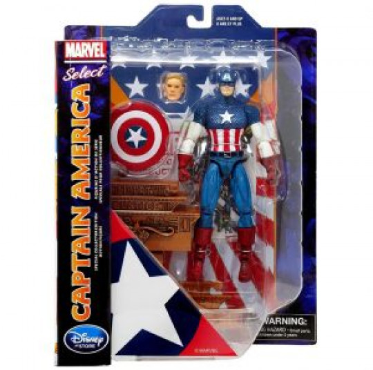 Unmasked Captain America