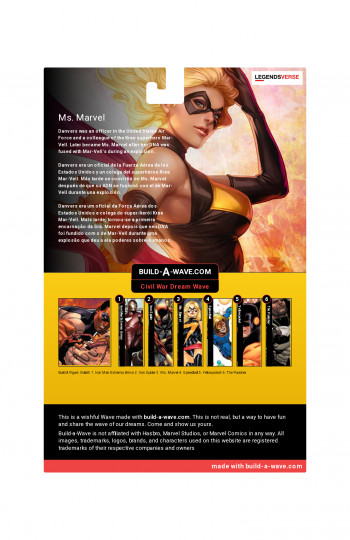 Display by Mantooth: Civil War Dream Wave
