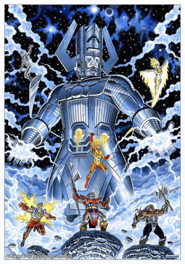 Galactus and Heralds