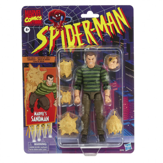Marvel Legends 2021 Sandman – Spider-Man: Retro Collection – Fan