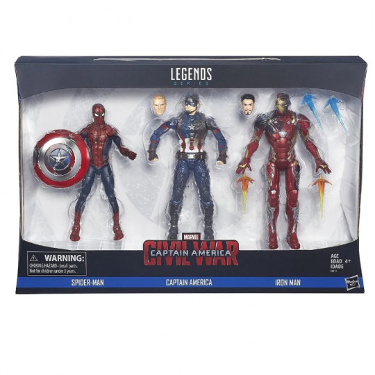 Spider-Man, Captain America & Iron Man