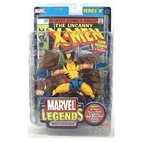 Toy Biz Marvel Legends X-23 (Outfit Viola) – Action Figure Da 6 Pollici Con Pezzo Apocalisse