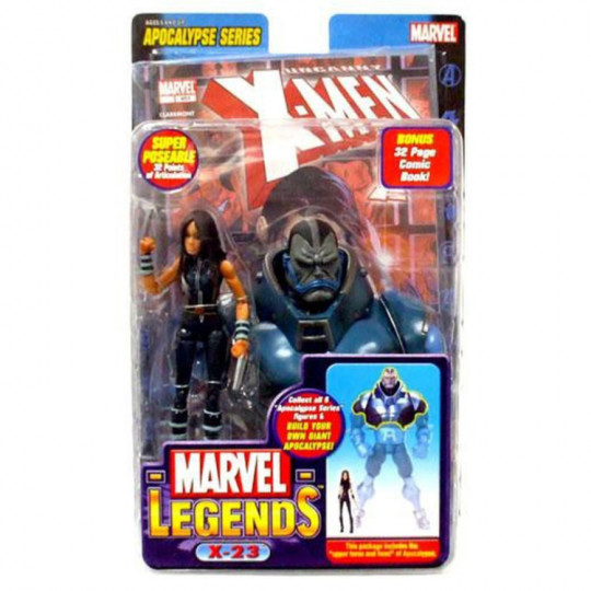 Figurine Marvel Legends X-23 - Apocalypse Series - 2005 - Neuve Sous Blister
