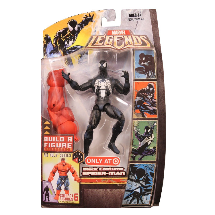 Marvel Legends 2008 Black Costume Spider-Man – Hulk – – – $30.79