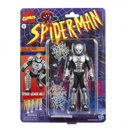 Marvel Legends Spiderman retro Wave (7 figure set) – Empire Toy Shop