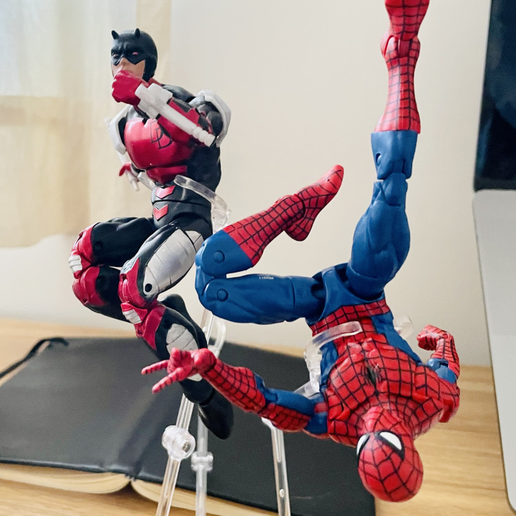 Retro Spider-Man & Daredevil photo by Legendsverse