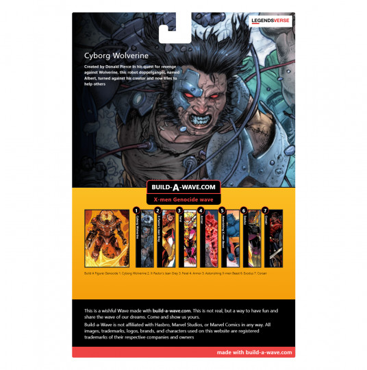 Display by Komic: X-men Genocide wave