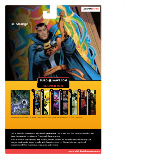 Display by Komic: Dr. Strange Wave