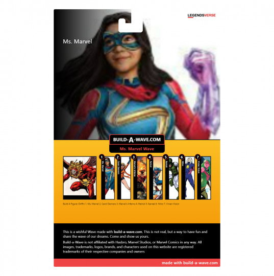 Display by Komic: Ms. Marvel Wave