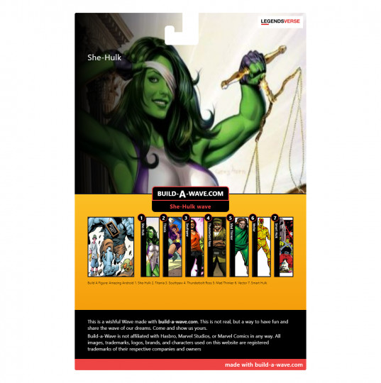 Display by Komic: She-Hulk wave