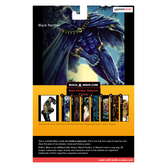 Display by Komic: Black Panther: Wakanda Forever